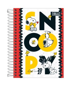 imagem principal do produto Agenda Espiral Diária 12,9 x 18,7 cm Snoopy 2027