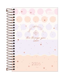imagem principal do produto Agenda Espiral Diária 12,9 x 18,7 cm Soho 2026