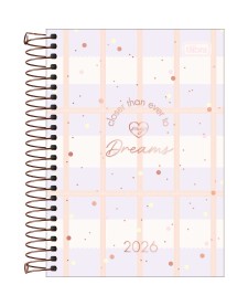 imagem principal do produto Agenda Espiral Diária 12,9 x 18,7 cm Soho 2026