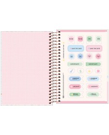 imagem de detalhe produto Agenda Espiral Diária 12,9 x 18,7 cm Soho 2027