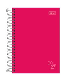 imagem principal do produto Agenda Espiral Diária 12,9 x 18,7 cm Spice Cores 2027