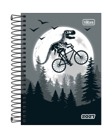 imagem principal do produto Agenda Espiral Diária 12,9 x 18,7 cm Spice Masculina 2027