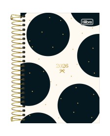 imagem principal do produto Agenda Espiral Diária 12,9 x 18,7 cm West Village 2026