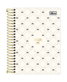 imagem principal do produto Agenda Espiral Diária 12,9 x 18,7 cm West Village 2026