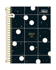 imagem principal do produto Agenda Espiral Diária 12,9 x 18,7 cm West Village 2026