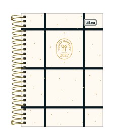 imagem principal do produto Agenda Espiral Diária 12,9 x 18,7 cm West Village 2027