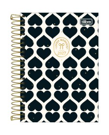imagem principal do produto Agenda Espiral Diária 12,9 x 18,7 cm West Village 2027