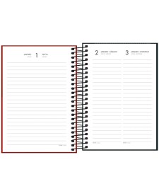 imagem de detalhe produto Agenda Espiral Diária 12,9 x 18,7 cm Zip 2026