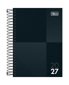 imagem principal do produto Agenda Espiral Diária 12,9 x 18,7 cm Zip 2026