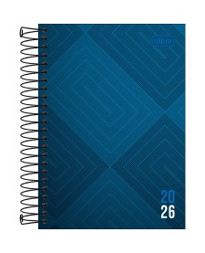 imagem principal do produto Agenda Espiral Diária 12,9 x 18,7 cm Zip 2026