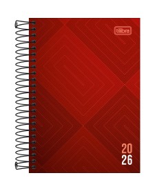 imagem principal do produto Agenda Espiral Diária 12,9 x 18,7 cm Zip 2026