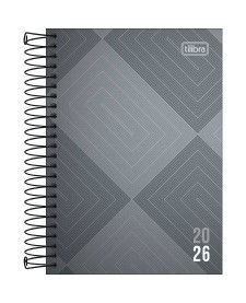 imagem principal do produto Agenda Espiral Diária 12,9 x 18,7 cm Zip 2026
