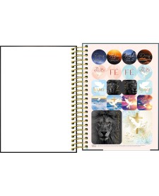 imagem de detalhe produto Agenda Espiral Diária 14,0 x 20,0 cm Louvor 2026