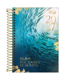 imagem principal do produto Agenda Espiral Diária 14,0 x 20,0 cm Louvor 2026