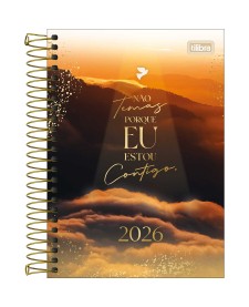imagem principal do produto Agenda Espiral Diária 14,0 x 20,0 cm Louvor 2026