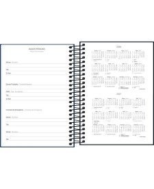 imagem de detalhe produto Agenda Espiral Diária 14,0 x 20,0 cm Spice Cores 2026