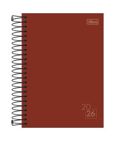 imagem principal do produto Agenda Espiral Diária 14,0 x 20,0 cm Spice Cores 2026