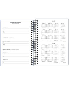 imagem de detalhe produto Agenda Espiral Diária 14,0 x 20,0 cm Spice Cores 2027