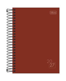 imagem principal do produto Agenda Espiral Diária 14,0 x 20,0 cm Spice Cores 2027