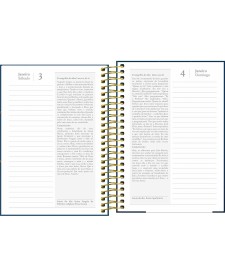 imagem de detalhe produto Agenda Espiral Diária 14,2 x 20,3 cm Bíblica 2026