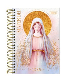 imagem principal do produto Agenda Espiral Diária 14,2 x 20,3 cm Bíblica 2026