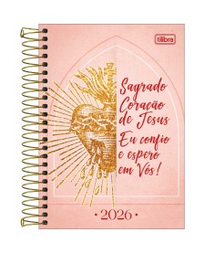 imagem principal do produto Agenda Espiral Diária 14,2 x 20,3 cm Bíblica 2026