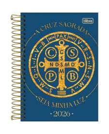 imagem principal do produto Agenda Espiral Diária 14,2 x 20,3 cm Bíblica 2026