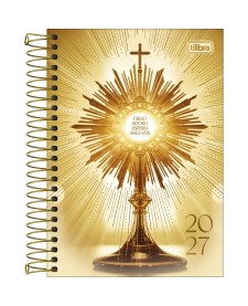 imagem principal do produto Agenda Espiral Diária 14,2 x 20,3 cm Bíblica 2027