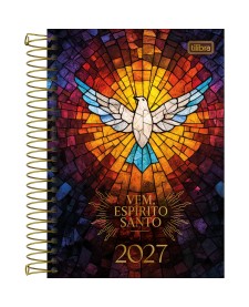 imagem principal do produto Agenda Espiral Diária 14,2 x 20,3 cm Bíblica 2027