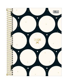 imagem principal do produto Agenda Espiral Diária 20 x 27,5 cm West Village 2026