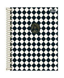 imagem principal do produto Agenda Espiral Diária 20 x 27,5 cm West Village 2027