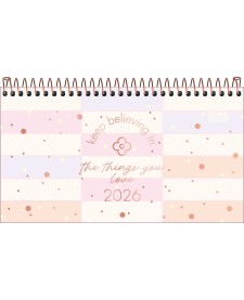 imagem principal do produto Agenda Espiral Semanal de Bolso 16,7 x 8,9 cm Soho 2026