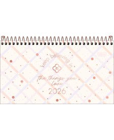 imagem principal do produto Agenda Espiral Semanal de Bolso 16,7 x 8,9 cm Soho 2026