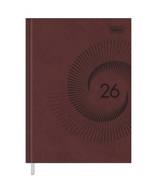 imagem principal do produto Agenda Executiva Costurada Diária 12,3 x 16,6 cm Prátika Master 2026