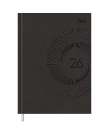 imagem principal do produto Agenda Executiva Costurada Diária 12,3 x 16,6 cm Prátika Master 2026