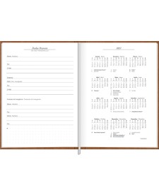 imagem de detalhe produto Agenda Executiva Costurada Diária 12,3 x 16,6 cm Prátika Master 2027