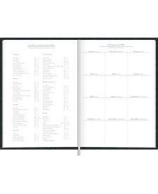 imagem de detalhe produto Agenda Executiva Costurada Diária 13,4 x 19,2 cm Milano 2026