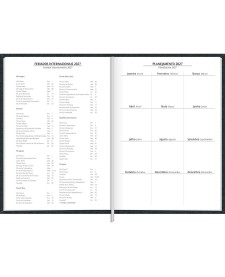 imagem de detalhe produto Agenda Executiva Costurada Diária 13,4 x 19,2 cm Milano 2027