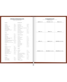 imagem de detalhe produto Agenda Executiva Costurada Diária 13,4 x 19,2 cm Milano Cores 2027