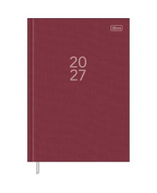 imagem principal do produto Agenda Executiva Costurada Diária 13,4 x 19,2 cm Milano Cores 2027