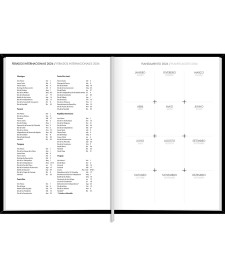 imagem de detalhe produto Agenda Executiva Costurada Diária 13,4 x 19,2 cm Napoli 2026