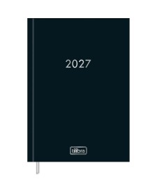 imagem principal do produto Agenda Executiva Costurada Diária 13,4 x 19,2 cm Napoli 2027