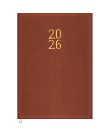 imagem principal do produto Agenda Executiva Costurada Diária 13,4 x 19,2 cm Torino Cores 2026