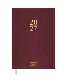 imagem principal do produto Agenda Executiva Costurada Diária 13,4 x 19,2 cm Torino Cores 2027