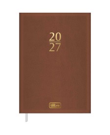 imagem principal do produto Agenda Executiva Costurada Diária 13,4 x 19,2 cm Torino Cores 2027