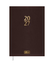 imagem principal do produto Agenda Executiva Costurada Diária 13,4 x 19,2 cm Torino Cores 2027