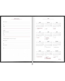 imagem de detalhe produto Agenda Executiva Costurada Diária 14,5 x 20,5 cm Advogado 2027