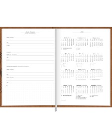 imagem de detalhe produto Agenda Executiva Costurada Diária 14,5 x 20,5 cm Prátika Cores 2026