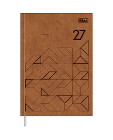 imagem principal do produto Agenda Executiva Costurada Diária 14,5 x 20,5 cm Prátika Cores 2026