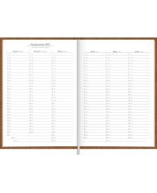 imagem de detalhe produto Agenda Executiva Costurada Diária 14,5 x 20,5 cm Prátika Cores 2027